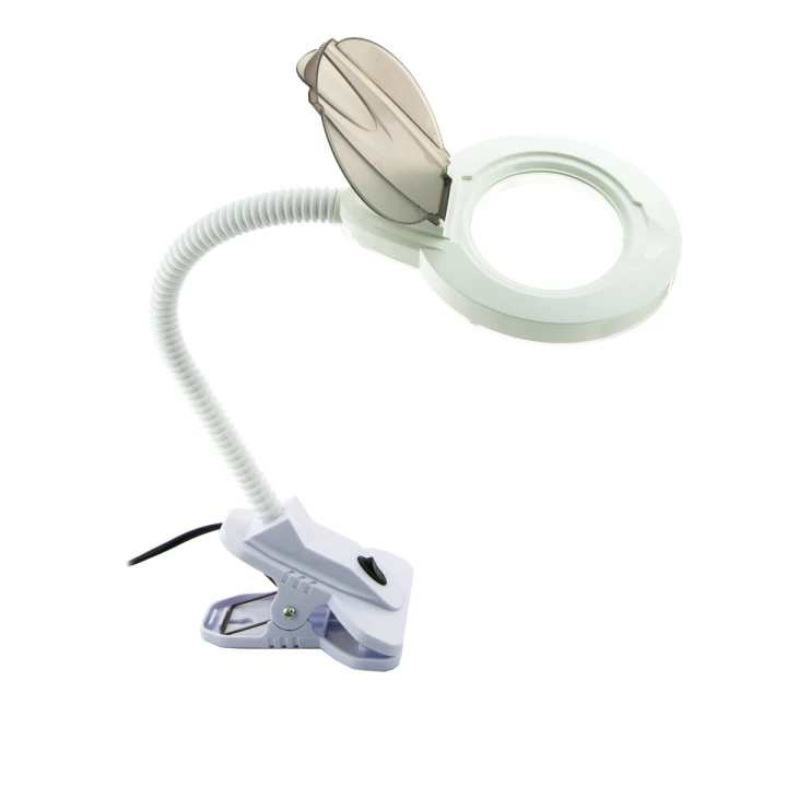 Лампа French Лупа LED на клипсе косметологическая