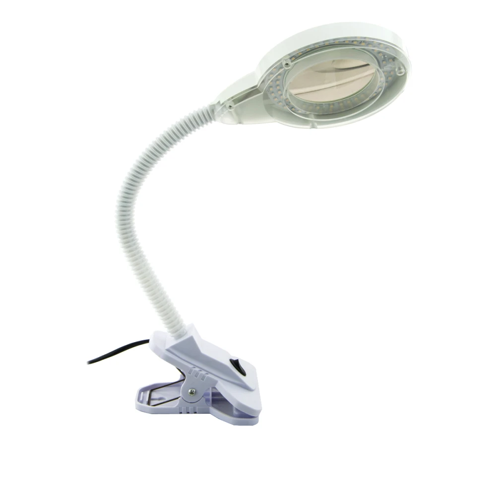 Лампа French Лупа LED на клипсе косметологическая