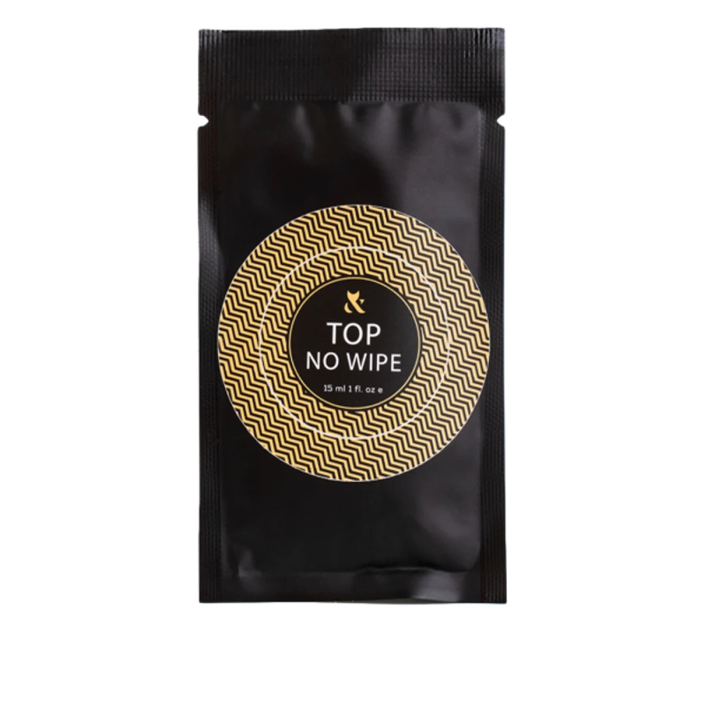 Топ для гель лака без липкого слоя FOX Top NO Wipe Sachet 15 мл