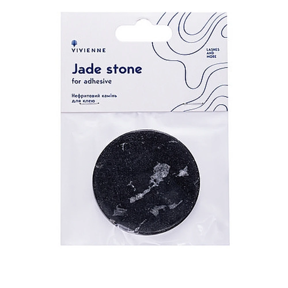 Камінь нефритовий для клею Vivienne (чорний)
