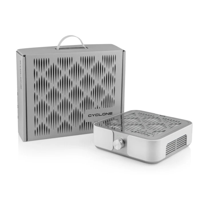 Витяжка Bucos CYCLONE X на 60W для манікюру а педикюру (Silver)