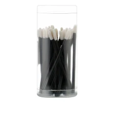 Палички (макробрашер) Vivienne чорна ручка 50 шт