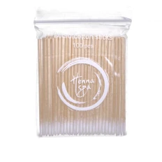 Палочки ватные тонкие Vivienne Micro sticks Henna Spa 100 шт