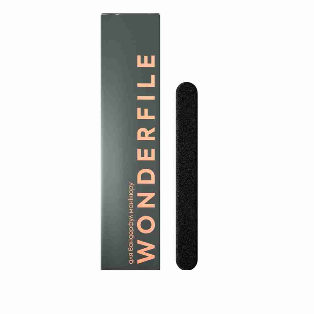 Файлы клеевые черные Wonderfile 130х15 (50 шт) (100 grit)