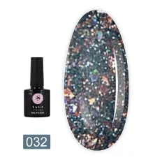 Гель-лак Saga Fiery gel світловідбивний 9/10мл  (032 )