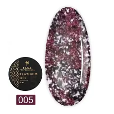Гель для дизайна Saga Platinum paint 5 мл (05)