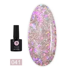 Гель-лак Saga Fiery gel світловідбивний 9/10мл  (041 )