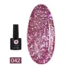 Гель-лак Saga Fiery gel світловідбивний 9/10мл  (042 )