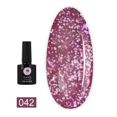 Гель-лак Saga Fiery gel світловідбивний 9/10мл  (042 )