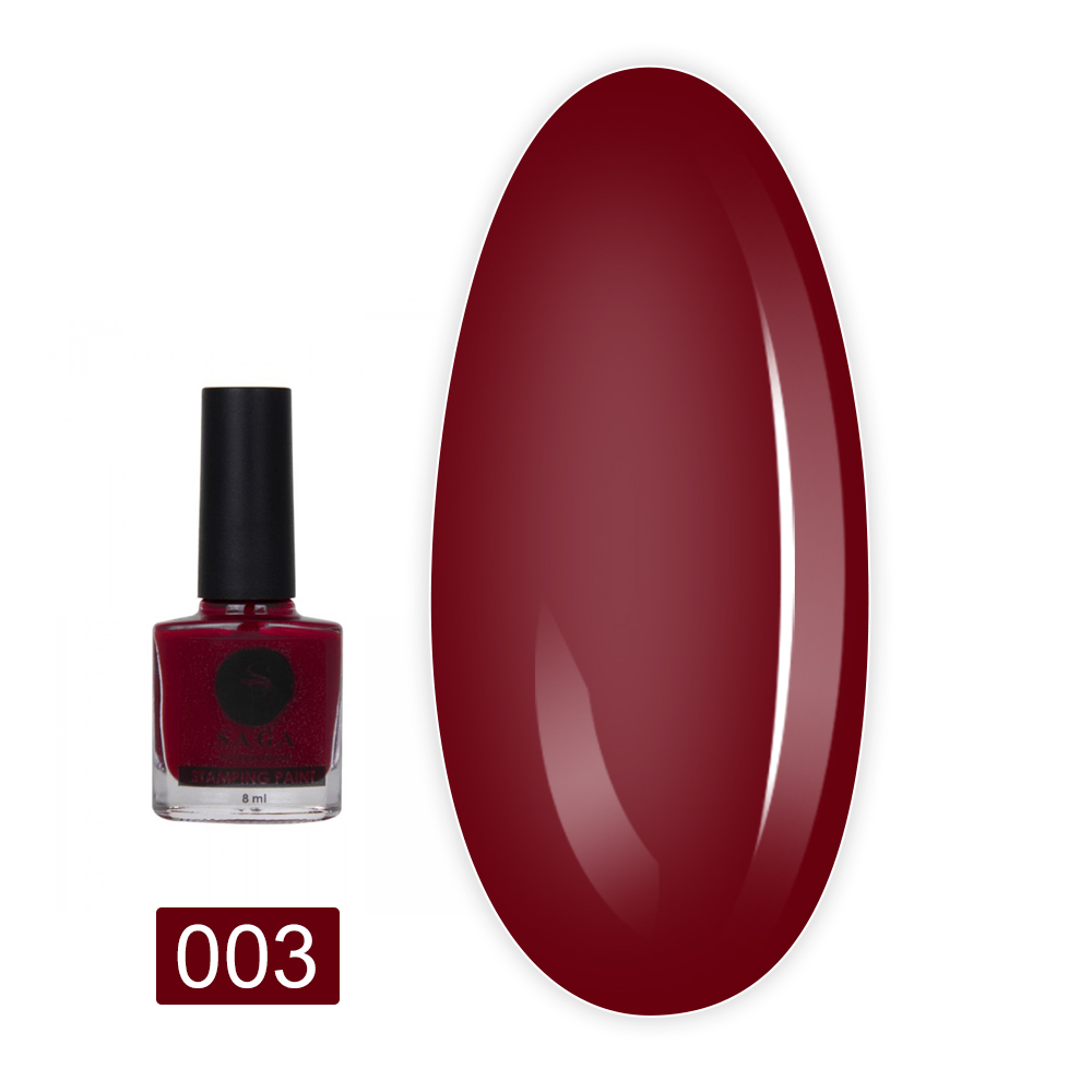 Лак для стемпинга Saga Stamping 8 мл (03)