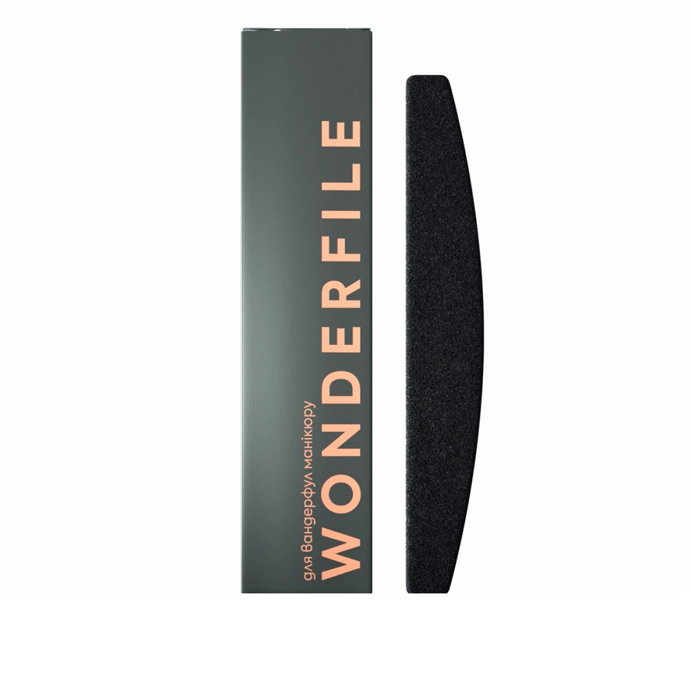 Файлы клеевые черные Wonderfile in black 162х24 (20 шт) (100 grit)