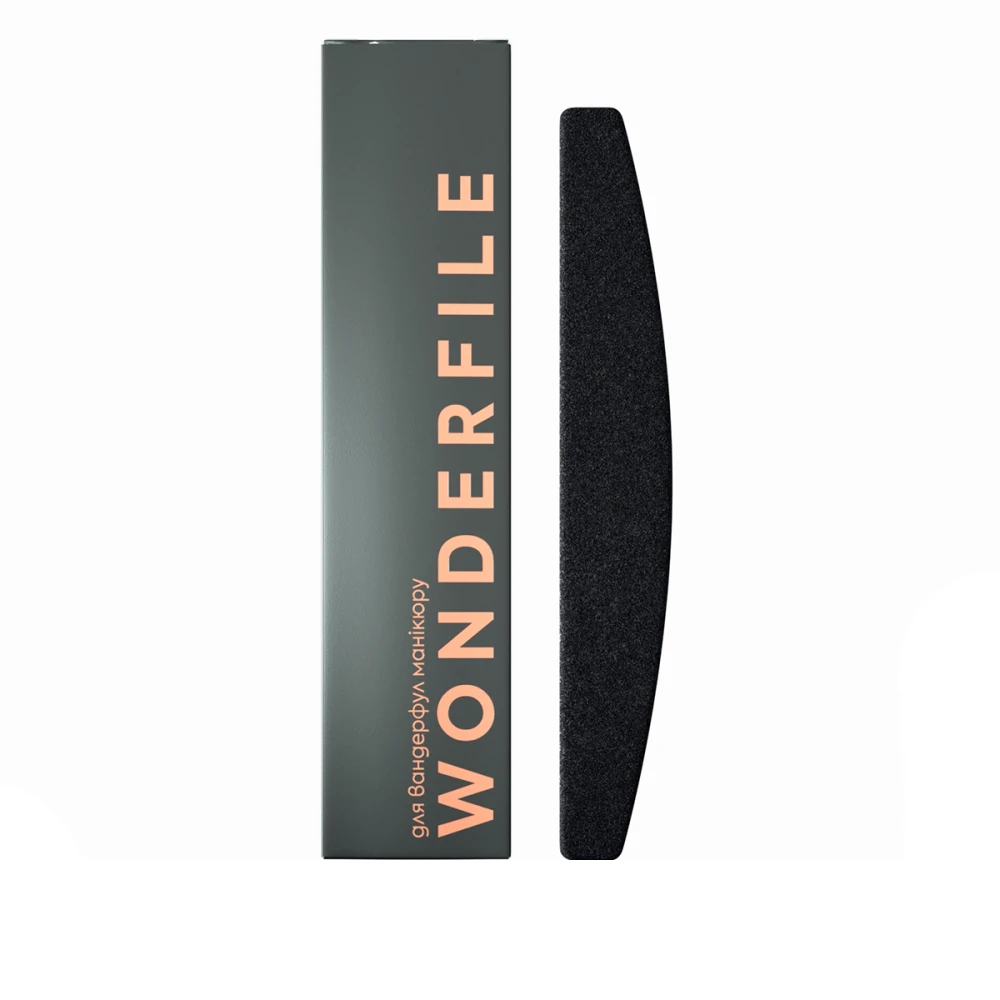 Файлы клеевые черные Wonderfile in black 162х24 (50 шт) (240 grit)