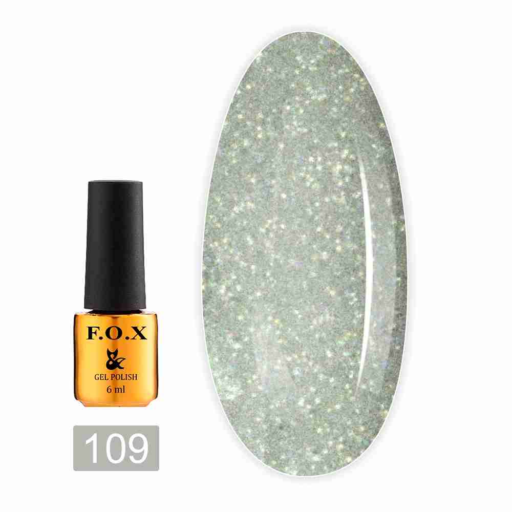 Гель-лак FOX Gold Pigment 6 мл (109)