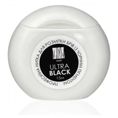 Нить Vilmy профессиональная для разметки бровей 15 мл (Ultra Black)
