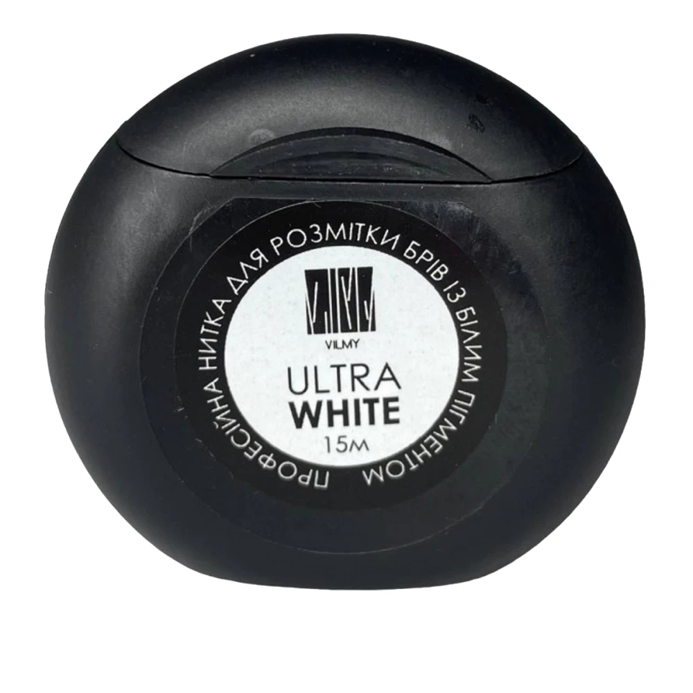 Нить Vilmy профессиональный для разметки бровей 15 мл (Ultra White)