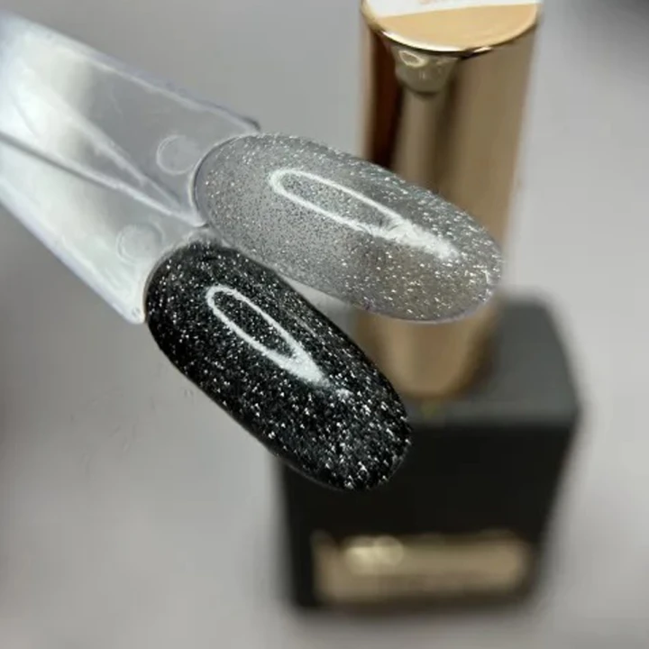 Топ Heylove REFLECTIVE Top Silver со светоотражающим серебряным шиммером 15 мл