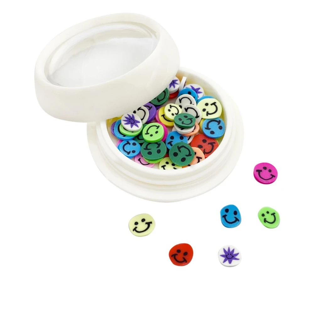 Слайсы FIMO Fashion jewelry в круглой баночке (смайлики)