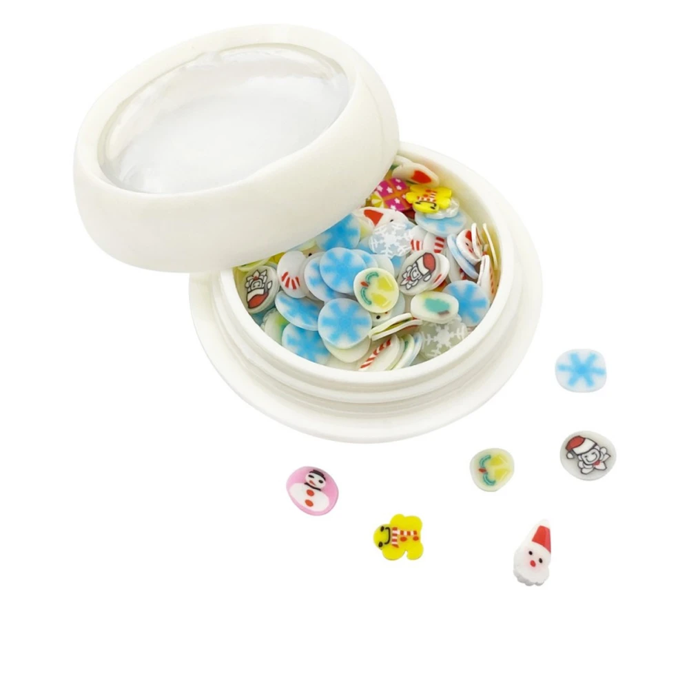 Слайси FIMO Fashion jewelry у круглій баночці (новорічні)