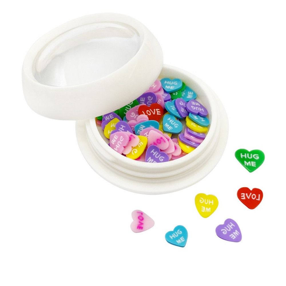 Слайсы FIMO Fashion jewelry в круглой баночке (Love)