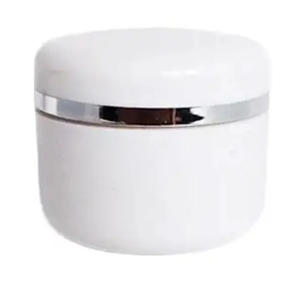 Баночка белая двойные стенки 15 мл