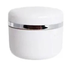 Баночка біла подвійні стінки 15 мл