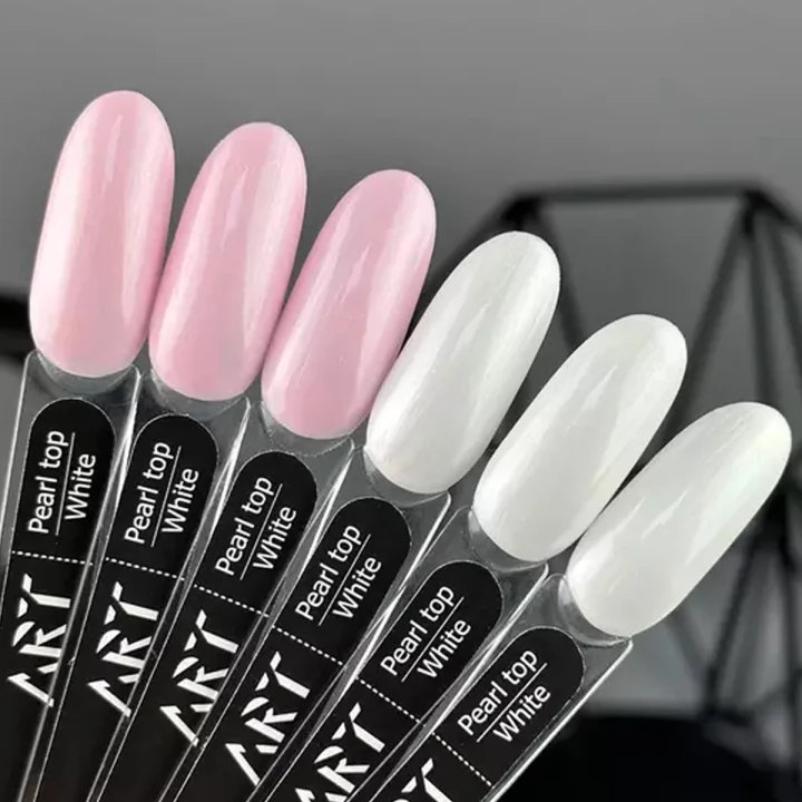 Топ для гель-лаку ART In Wipe Pearl Top перламутровий 10 мл (White)