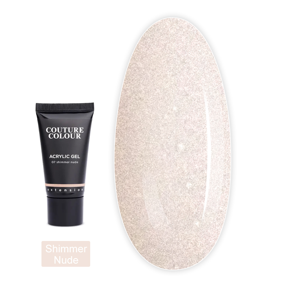 Акригель COUTURE 30 мл (Shimmer Nude)