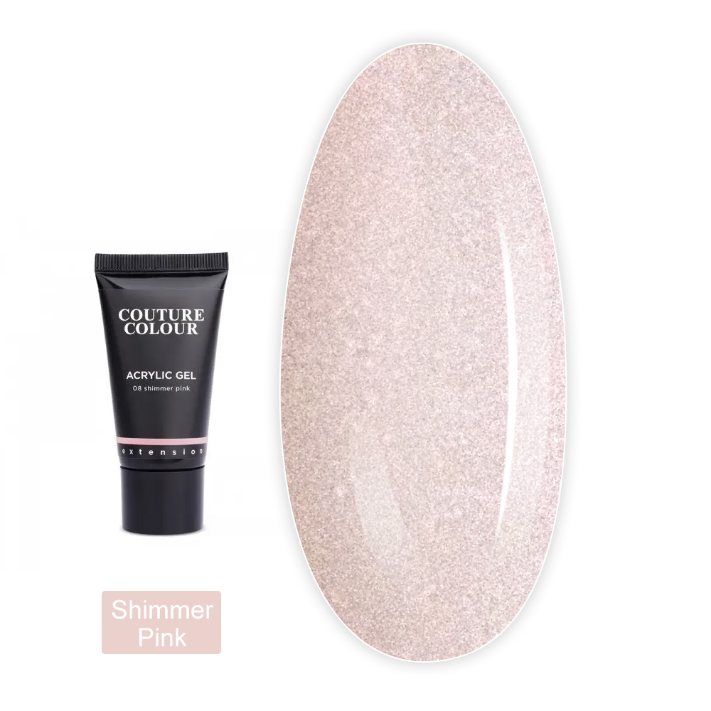 Акригель COUTURE 30 мл (Shimmer Pink)