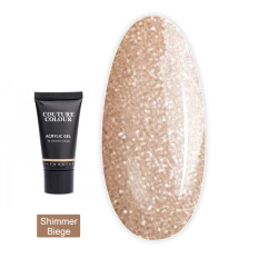Акригель COUTURE 30 мл (Shimmer Biege)