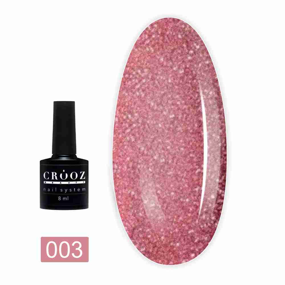 Гель-лак Crooz светоотражающий Crystal Gel Polish 8 мл (003)