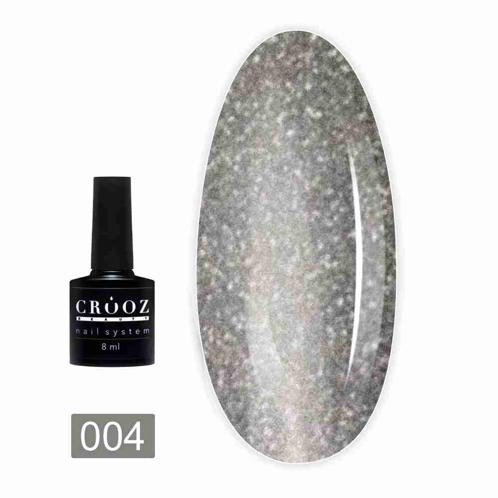 Гель-лак Crooz світловідбивний Crystal Gel Polish 8 мл (004)