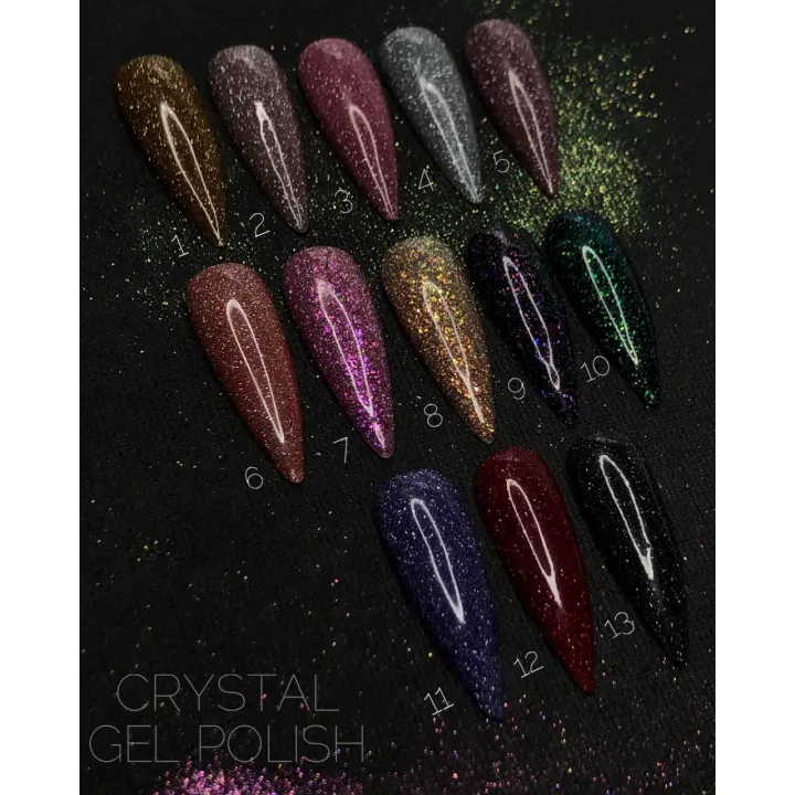 Гель лак Crooz светоотражающий Crystal Gel Polish 8 мл (007)