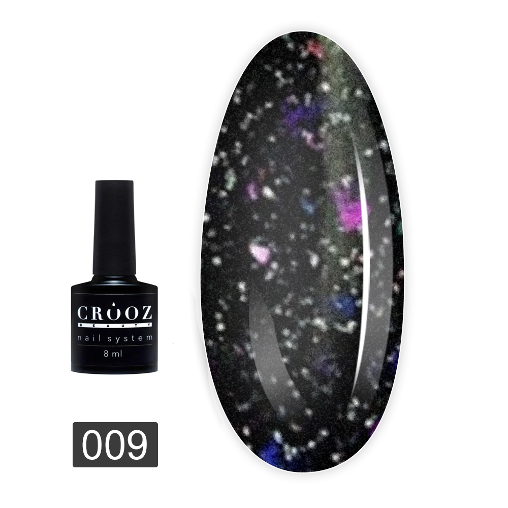 Гель-лак Crooz світловідбивний Crystal Gel Polish 8 мл (009)