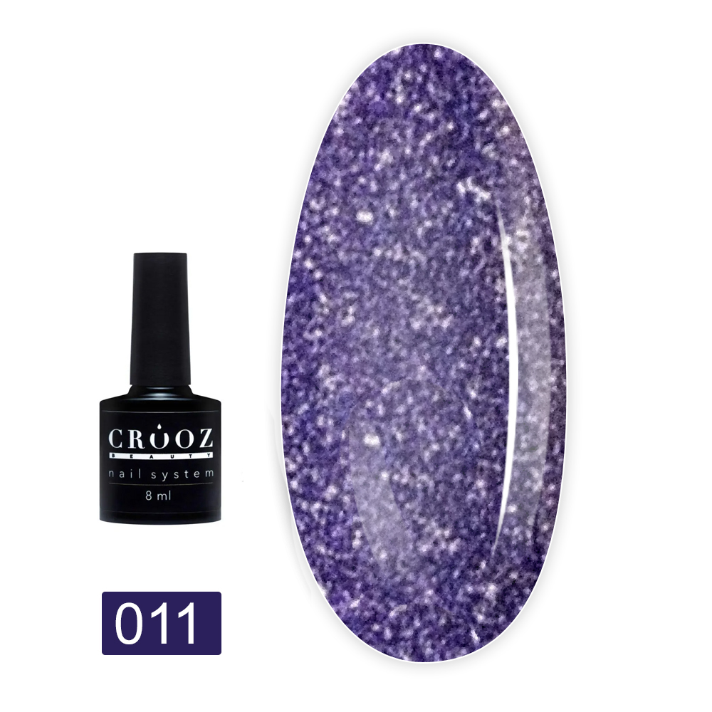 Crooz Гель лак Crooz світловідбивний Crystal Gel Polish 8 мл (011 )