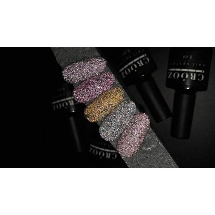 Гель-лак Crooz світловідбивний Crystal Sweetness 8 мл (002)