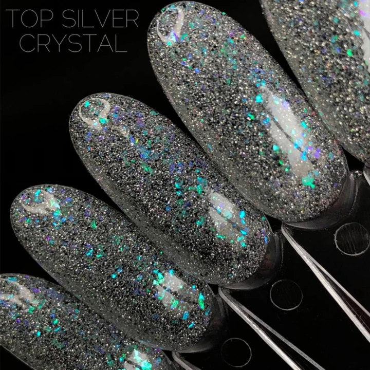 Топ Crooz световозвращающий Top Silver Crystal 8 мл