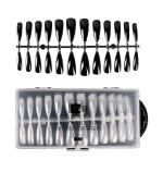 Тіпси гелеві RichcoloR для нігтів у пластиковому контейнері 240 шт (Стилет)