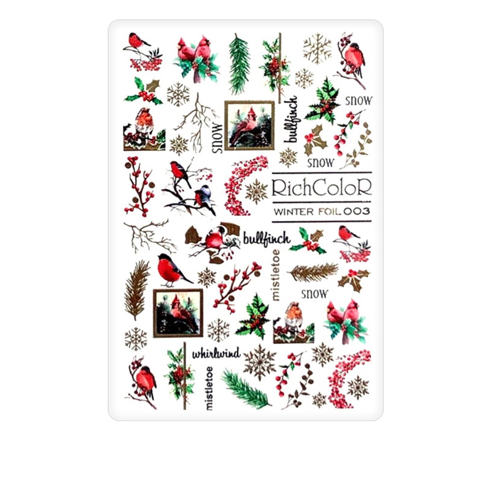 Слайдер Winter FOIL RichcoloR (03)