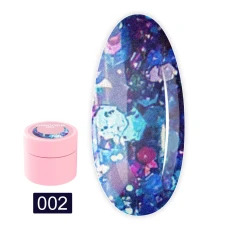 Блискітки для нігтів LunaMoon Unicorn Gel 5 мл (02)