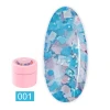 Блесточки для ногтей LunaMoon Geometric Gel 5 мл (01)