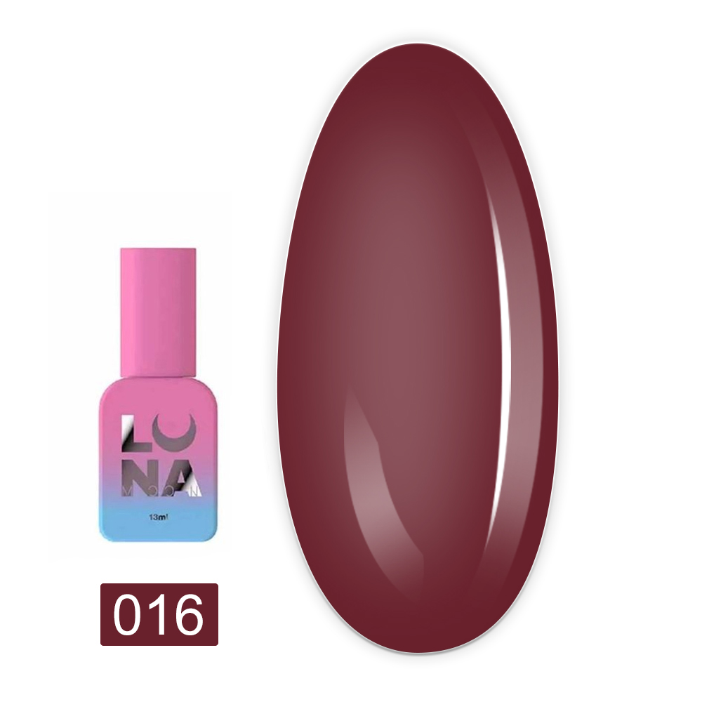 LunaMoon Гель-лак для нігтів LunaMoon 13 мл (Color 016)