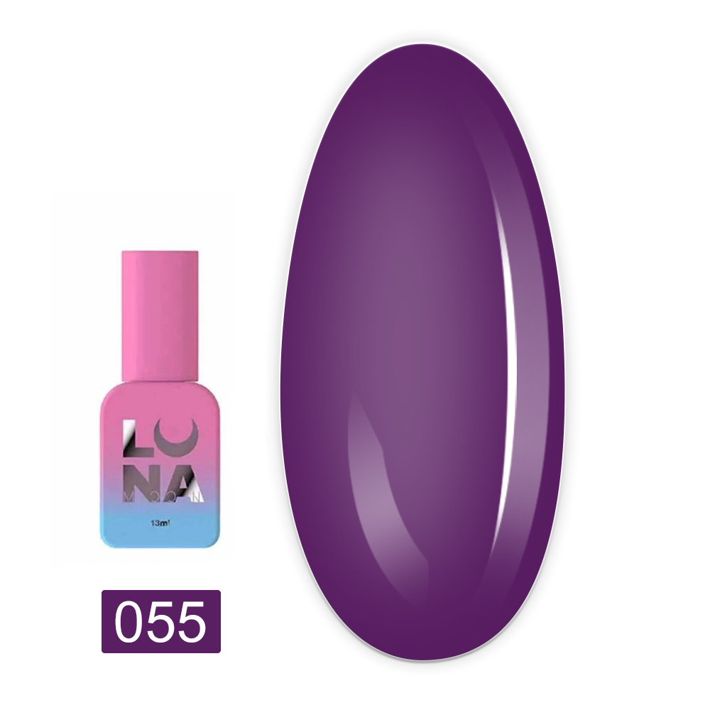 LunaMoon Гель-лак для нігтів LunaMoon 13 мл (Color 055)