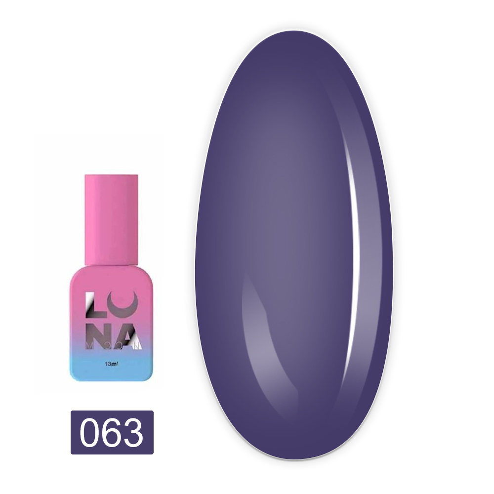 LunaMoon Гель-лак для нігтів LunaMoon 13 мл (Color 063)