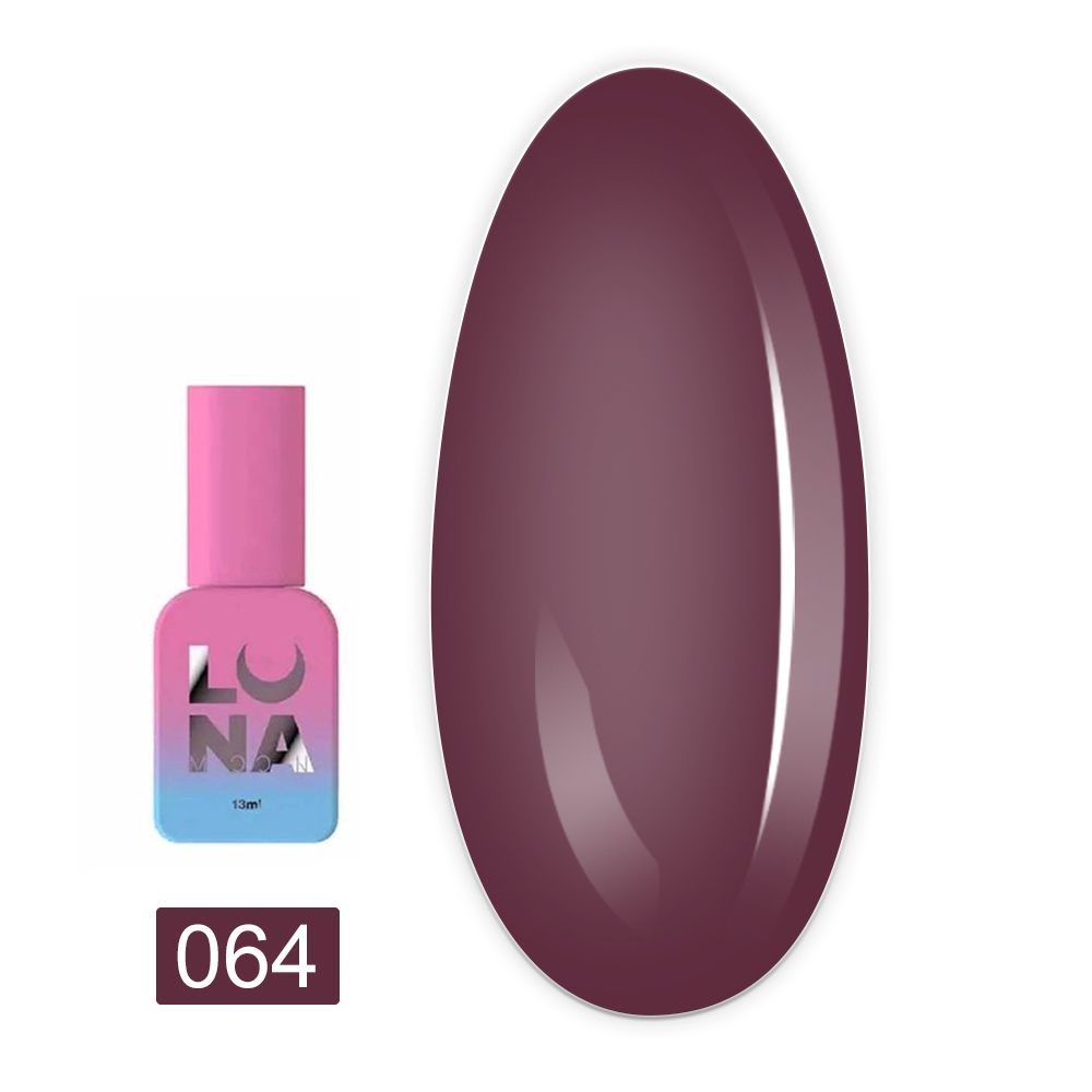 LunaMoon Гель-лак для нігтів LunaMoon 13 мл (Color 064)