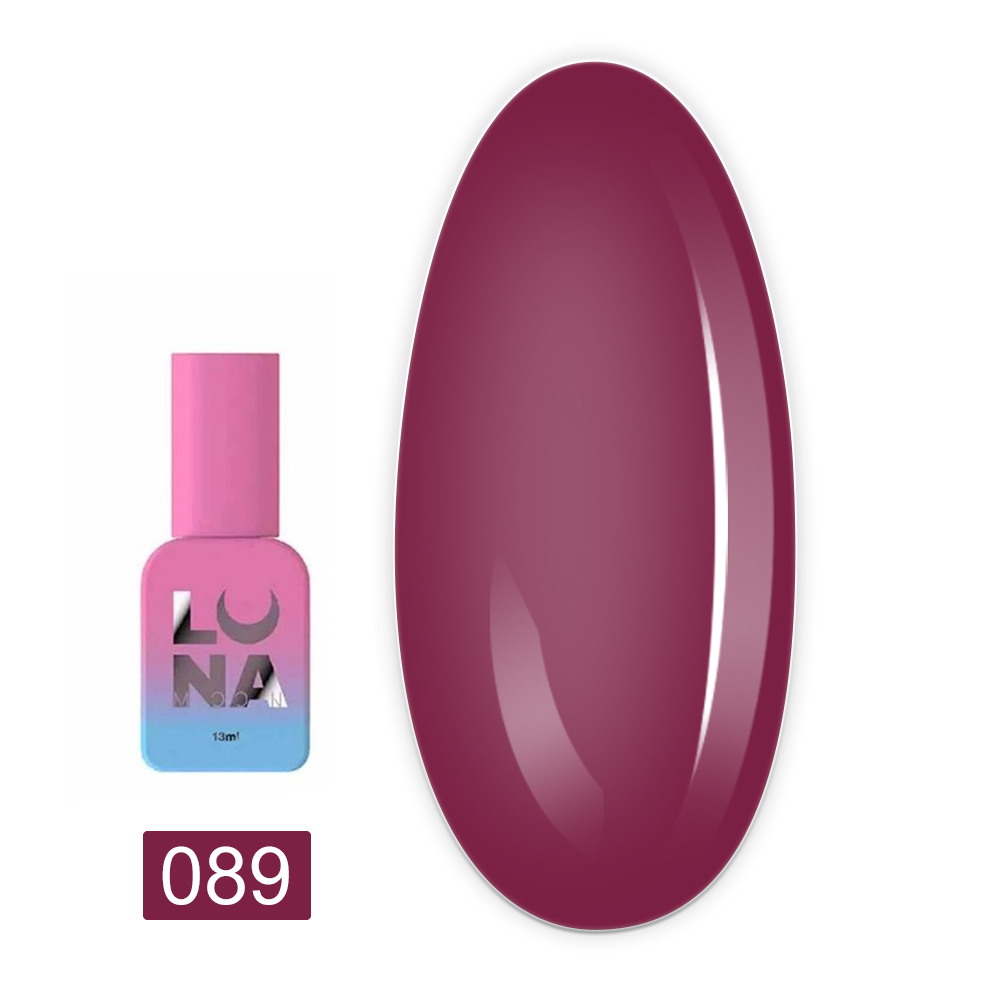 LunaMoon Гель-лак для нігтів LunaMoon 13 мл (Color 089)