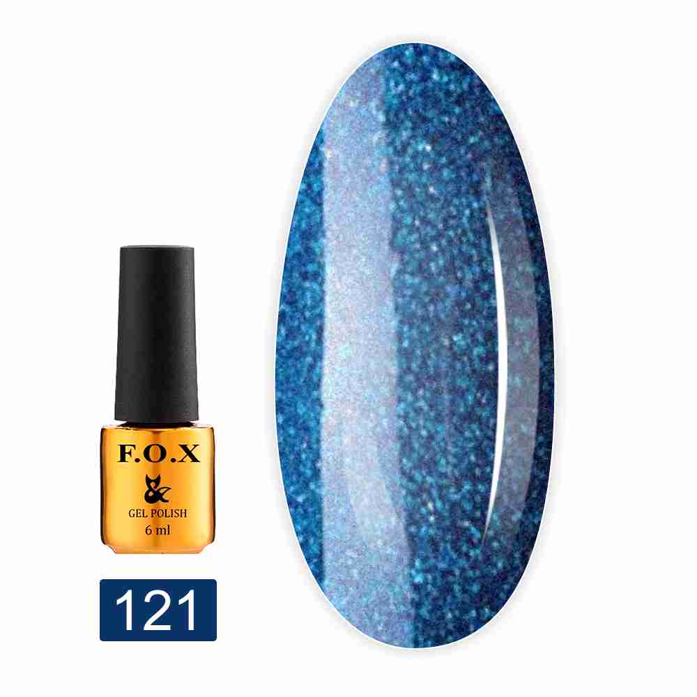 Гель-лак FOX Gold Pigment 6 мл (121)