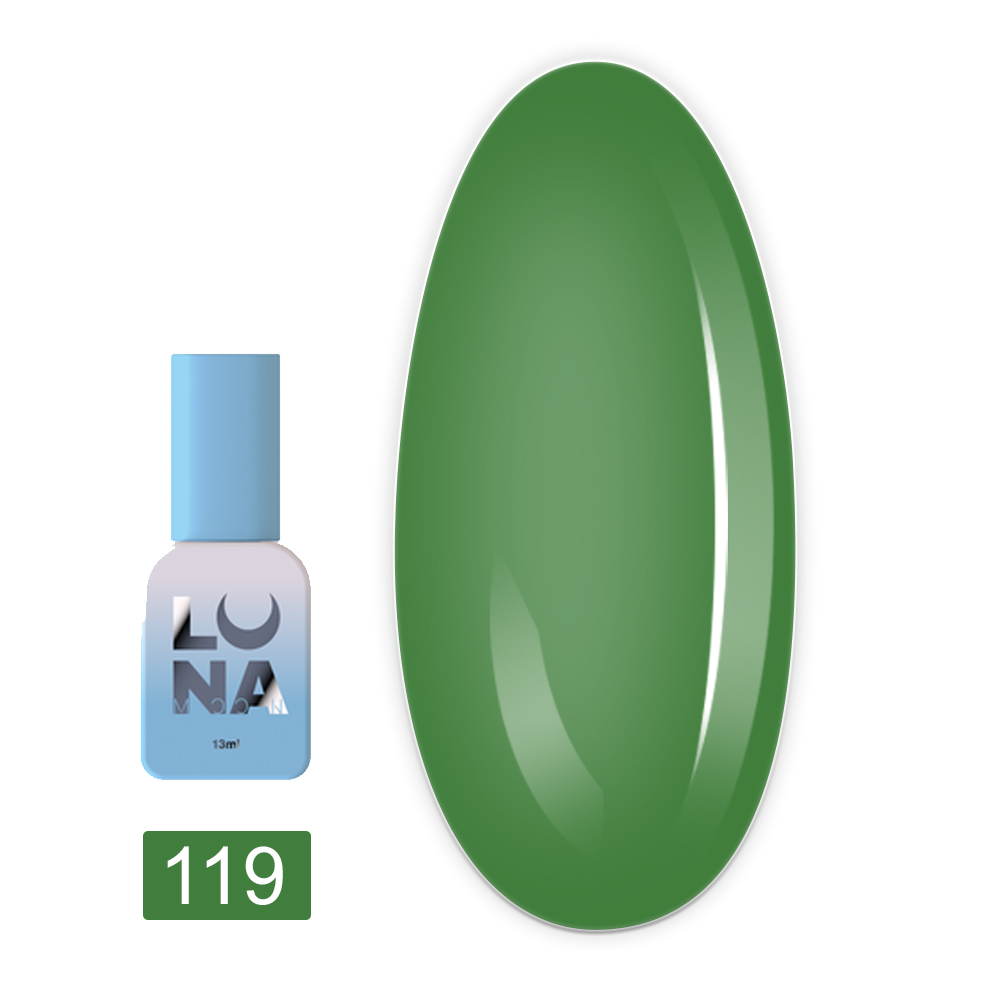 LunaMoon Гель-лак для нігтів LunaMoon 13 мл (Color 119)