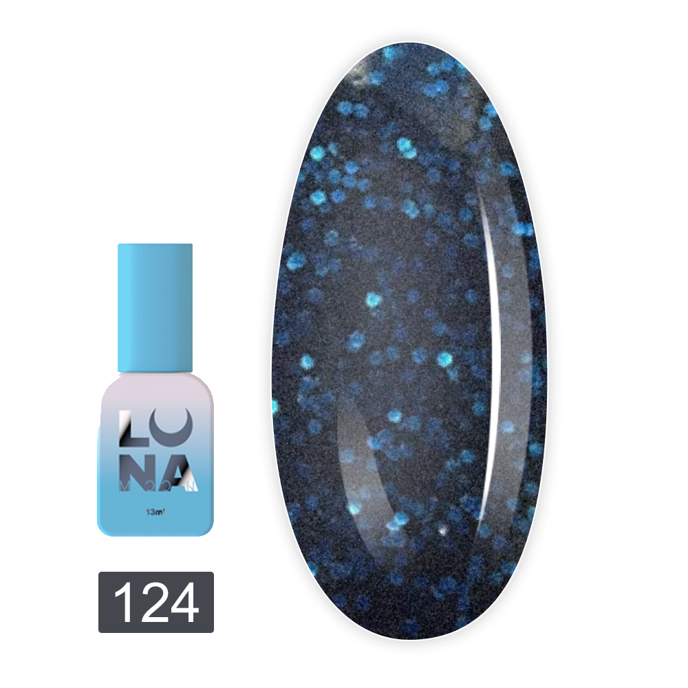 LunaMoon Гель-лак для нігтів LunaMoon 13 мл (Color 124)