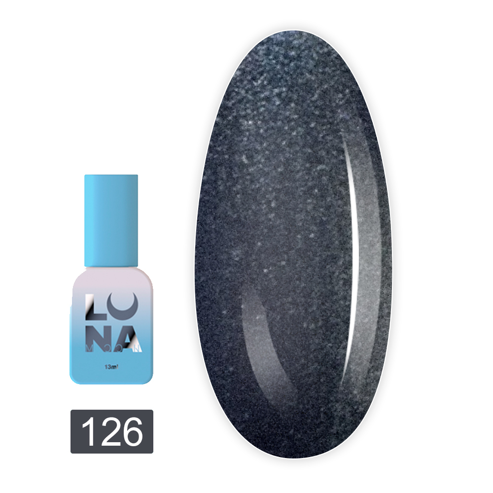 LunaMoon Гель-лак для нігтів LunaMoon 13 мл (Color 126)
