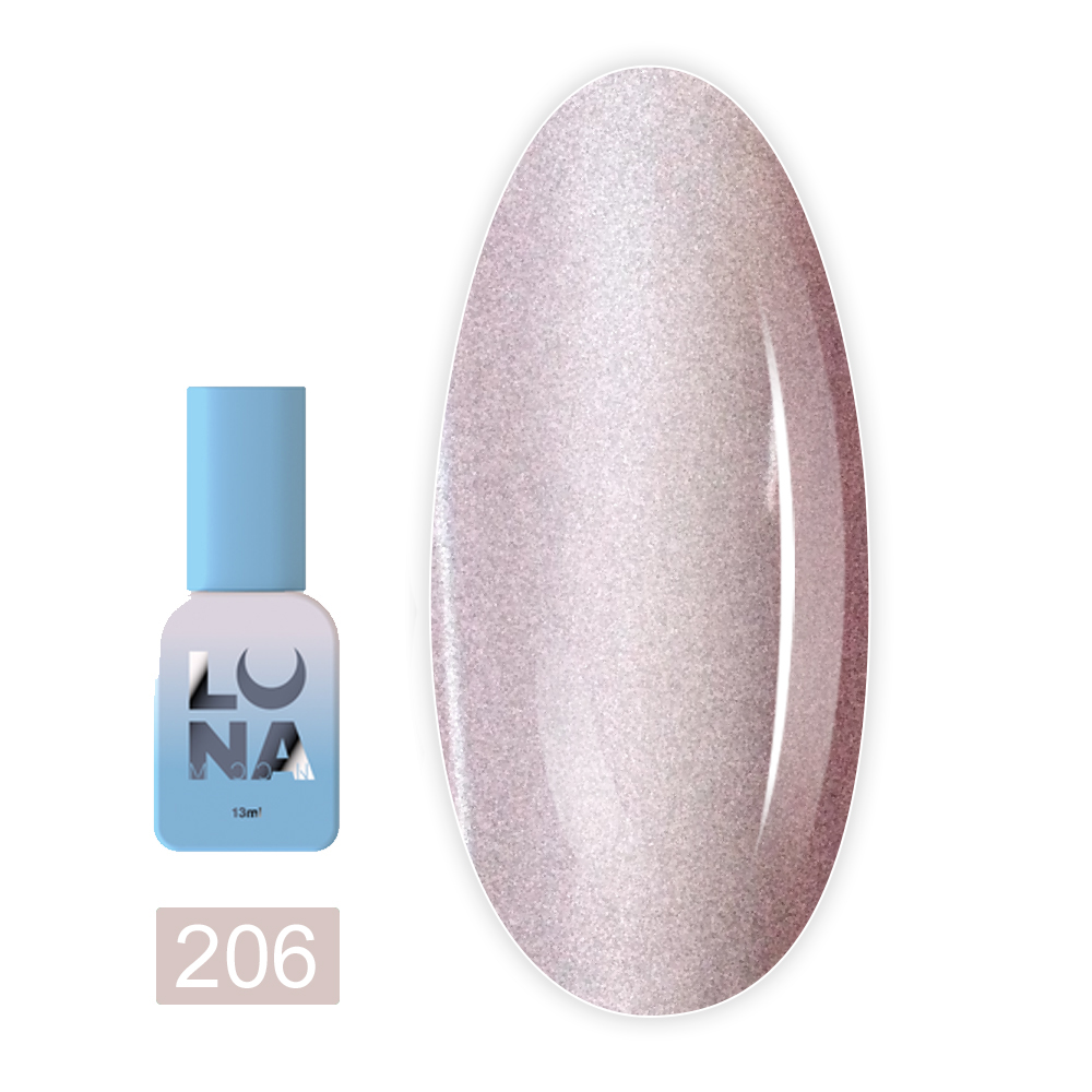 Гель лак LunaMoon Color Cat Eye 13 мл (206)